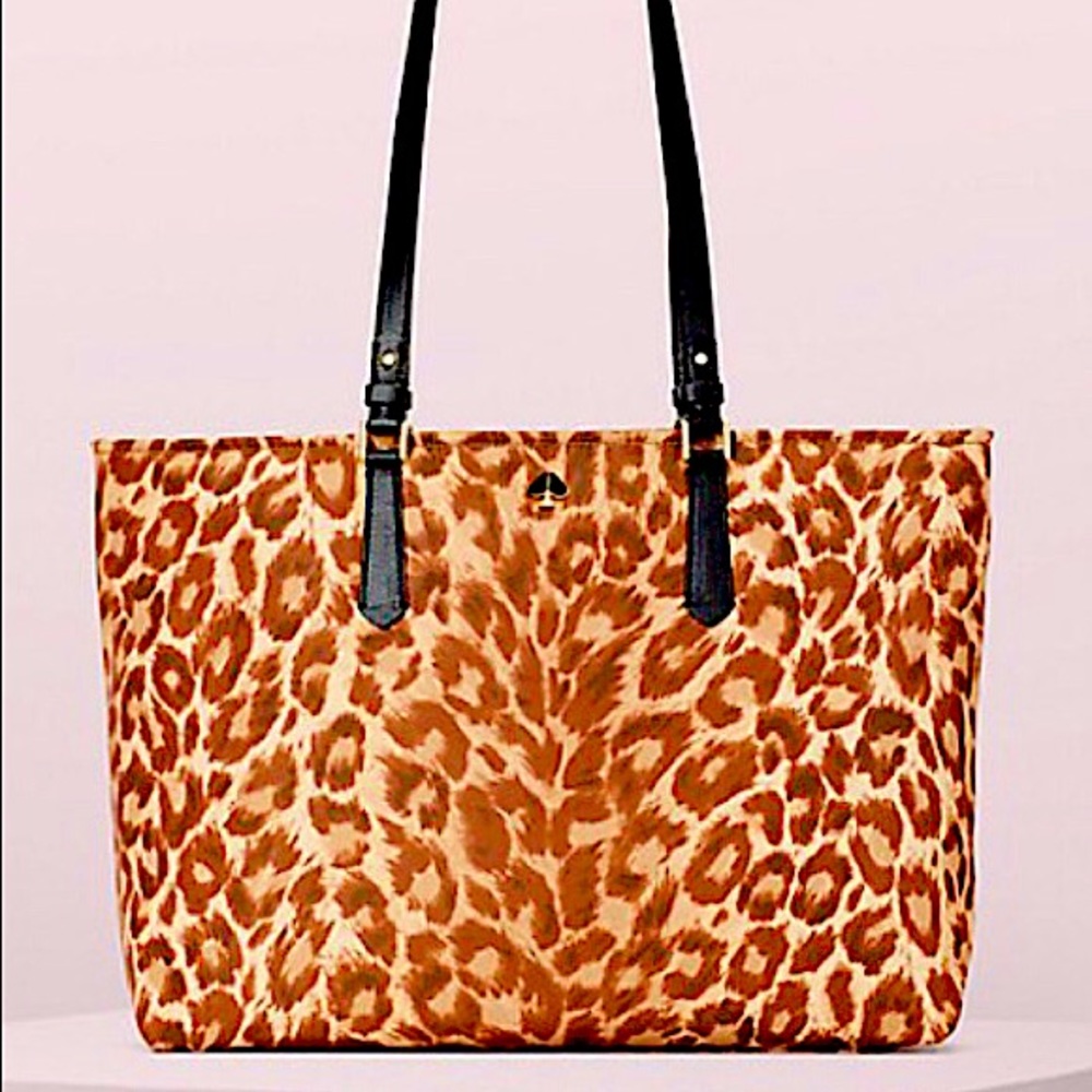 Kate Spade Leopard Tote Bag